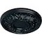 Ekena Millwork Odessa Ceiling Medallion (Fits Canopies up to 2 1/2"), Hand-Painted Night Shade, 7 1/2"OD x 1 1/8"P CM07ODNSF - alternate 2